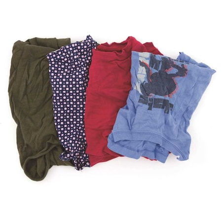 Renown Recycled Colored Knit Rag 25 lb. Box REN06304-HP